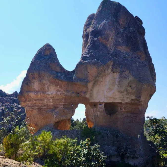 Vistas panorámicas de Maguarichi y Piedras de Lumbre